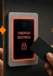 Saiu, levou o cartão